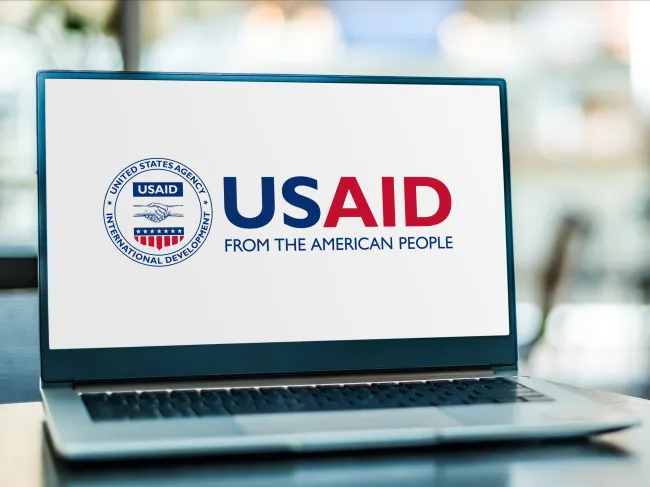 USAID laptop